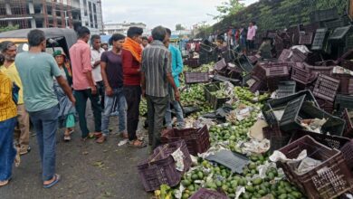आम से जाम हुआ विधानसभा जाने वाला मार्ग