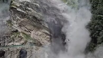 विष्णुगाढ़ परियोजना स्थल पर भूस्खलन, आठ मज़दूर घायल