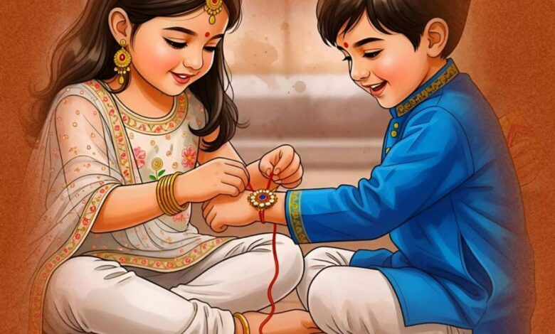 रक्षाबंधन की हार्दिक शुभकामनाएं 🌸